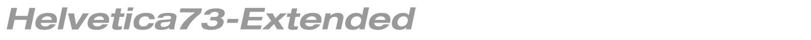 Helvetica73-Extended font preview